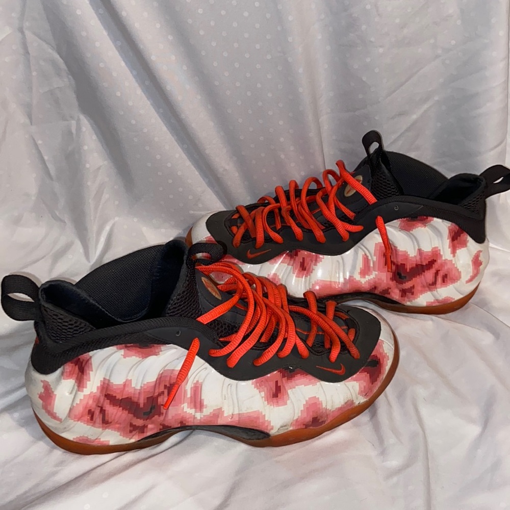 Nike Air Foamposite One Thermal Map